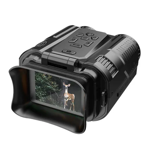 D13 4K Night Vision Goggles 2MP HD 28X Zoom Infrared Night Vision WiFi Transmission 3600mAh Battery for Outdoor Wildlife Observation