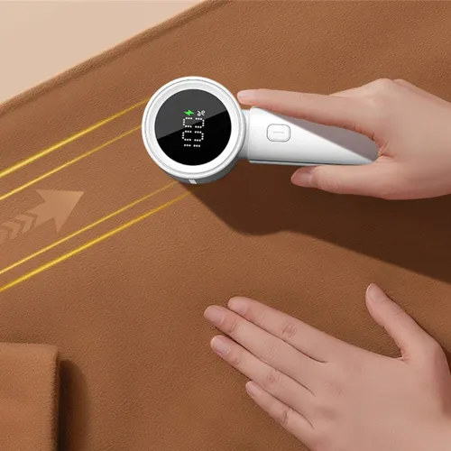 Tevorex Portable Electric Fabric Shaver Cordless USB Rechargeable Hair Ball Remover for Clothes, Blankets & Sofas