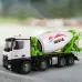 HUINA 1537 1/14 12CH 2.4G RC Car Cement Mixer Truck Remote Control Full-Scale With Light Heavy-Duty Simulation Engineering Vehicle Models