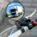 8cm Round Bicycle Rearview Mirror 360Rotatable Convex Motorcycle Rearview Mirror