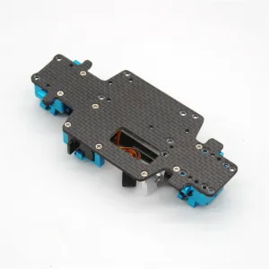 Upgraded Carbon Fiber Chassis Bottom Second Floor Plate for Wltoys 284161 284010 284131 K989 K979 K999 1/28 RC Car Vehicles Parts