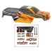 HBX Haiboxing 16889 16889A PRO 1/16 RC Car Parts Body Shell w/ Sticker Vehicles Models Spare Accessories M16-B002 M16039