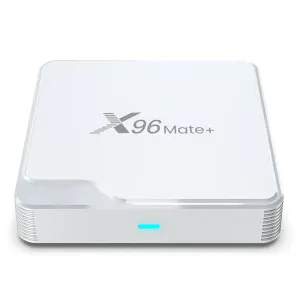 X96 Mate+ 2G+16G Android 14.0 TV Box Allwinner H618 Quad-core Support 6K Ultra HD Wi-Fi 6 bluetooth 5.X Streaming Media Player Support Netflix YouTube Primes Set Top Box
