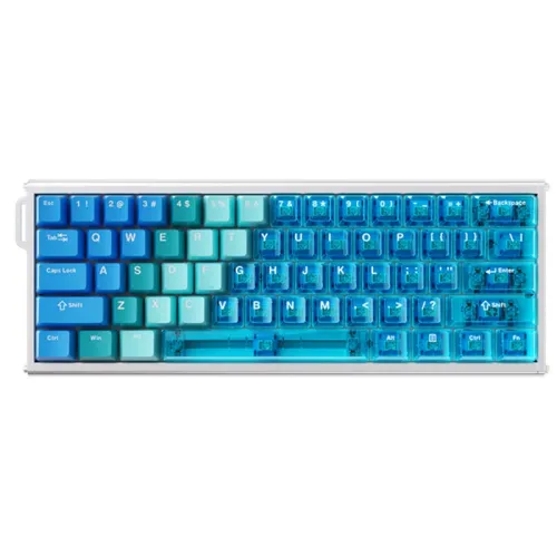 AJAZZ ALUX60 Aluminum CNC HE Magnetic Mechanical Keyboard Hot-swap Wired RGB Backlit RT0.01mm 128K 8K Polling Rate 0.125 Lultra-low latency E-sports Gaming Keyboard