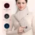 TENGOO Heating Scarf Waist Belly Warmer 3 Levels Control Warming Neck Scarf USB Powered Electric Heated Scarf Neck Wrap Warmer Neck Heating Pad for Women Men
