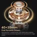 HAYLOU S40 ANC Wireless Headphone bluetoth V6.0 Headset 50dB Noise Canceling LDAC Hi-Res 3D Spatial Audio Dual Drivers Over Ear Headphones with Mic