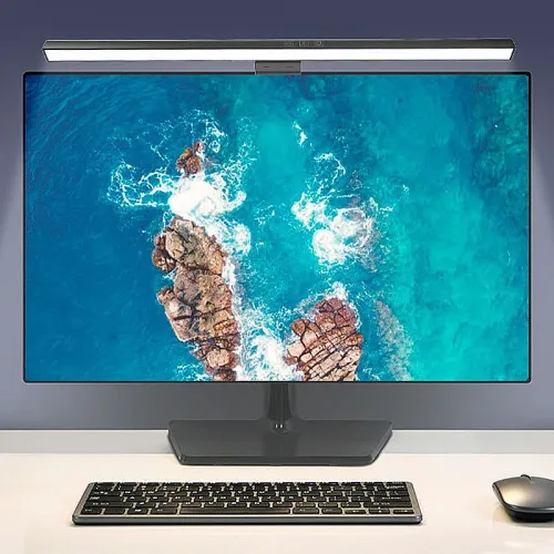 Computer Monitor LED Light Bar USB Screen Hanging Lamp Dimmable Touch Control Non Glare for Office Home PC Reading Desk Lamp