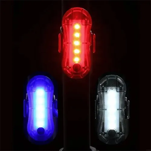 BENGGUO High Brightness Mini Bicycle Taillight 150mAH USB Charging Waterproof 3 Modes Bike Rear Light for Night Riding Safety Warning