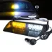 16 LED Windshield Dash Strobe Light Bar Car Truck Shovel-type Warning Flash Lamp Police Lights 12V Emergency Signal Lamp Flash Lighting