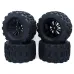 4PCS ZD Racing 1/10 Truck Universal Wheel Tire for HPI HSP Savage XS TM Flux RC Car Parts