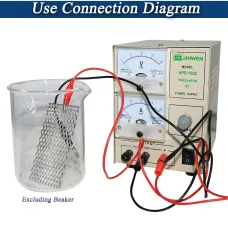 1502/3005 Jewelry Electroplating Machine Gold Plating Machine 2A/5A Plater Electroplating Kit with Adjustable Voltage