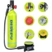 UDirect DEDEPS5000PLUS-1L Scuba Tank Air Diving Equipment Underwater Outdoor Mini Dive Scuba Cylinder Diving Air Tank