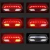 WESBIKING Smart Bike Light Wireless Remote Control Rack Lamp LESignal Tail Light USB Bicycle Rechargeable Flashing Taillight