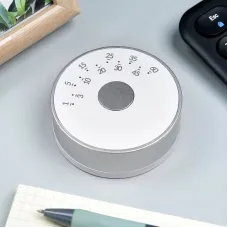 Electronic Digital Timer with Magnetic Suction, Simplified, Circular Rotation, Cooking, Learning, Exercise Time Management, Silent
