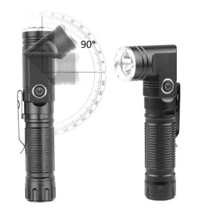 W373 XPG Super Bright LEHeadlamp Type-USB Rechargeable Portable Strong Outdoor Lighting Headlight L-shape Flashlight with Magnet