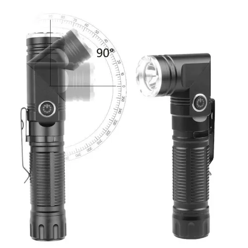 W373 XPG Super Bright LEHeadlamp Type-USB Rechargeable Portable Strong Outdoor Lighting Headlight L-shape Flashlight with Magnet