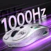 FMOUSE M235 Pro Three-Mode Gaming Mouse Openwork Design 4800DPI RGB Light 1KHz Polling Rate 65g Lightweight Type-C Rechargeable Gamer Mice