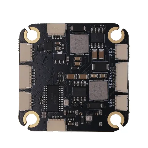 HAKRC H743 6-12S ICM42688 Flight Controller with 5V 12V BEC Output Barometer External MicroSD Card for RC FPV Racing Drones