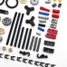 116pcs Technic Tech Accessories Set 9686 Gear Axle Pin Small Track Mixed Parts Bricks Building Blocks Puzzle Toys