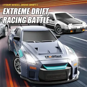 JD Toys JD155-29A/30A/31A RTR 1/24 2.4G 4WD Drift RC Car Mini Race LED Light Remote Control High-Speed Motor On-Road Racing Vehicle Model Boys Gifts Toys