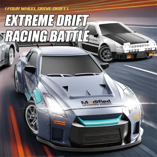 JD Toys JD155-29A/30A/31A RTR 1/24 2.4G 4WD Drift RC Car Mini Race LED Light Remote Control High-Speed Motor On-Road Racing Vehicle Model Boys Gifts Toys