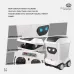 MSS Z6757 RTR 1/64 2.4G Mini RC Car Fun Remote Control Trash Can Garbage Can Robot LED Light 360  Rotation Desktop Vehicles Models Intelligent Creative Collection Toys