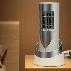 1200W Electric Heater PTC Fast Heating Stove Energy Saving Desktop Warm Air Heater Tip-Over/Overheat Auto Off Indoor Use