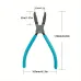 Heavy Duty Iron Diagonal Pliers Multifunctional Wire Stripping Tool Car Clip Rivet Tightening Electrical Work Ergonomic Handles Precision Cutting Spring Assisted Mechanism