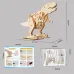 Wooden Jigsaw Puzzle Tyrannosaurus Model Assembly Kit DIY Children's Science Experiment Education Puzzle Toy Student Technology Small Production
