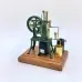 OKMO R01 1/12 Stirling Hot Air Pump Engine Model Water-cooled External Combustion Engine Copper Castings Physics Science Experiment for Children