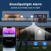 Hiseeu WTDK05-Q 4MP PTZ Solar Powerd Camera Wireless Night Vision PIR Humanoid Detection IP66 Waterproof WiFi Security IP Cameras Smart Home Safety Systems