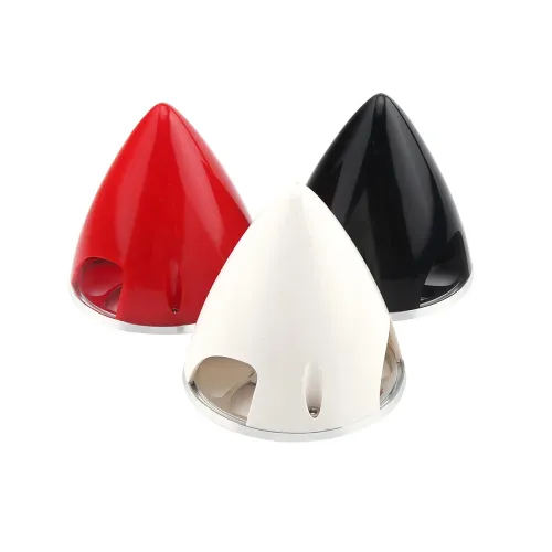 1 Piece 3-Blade 3.25 Inch Plastic Propeller Spinner With Aluminum Alloy Base For RC Airplane