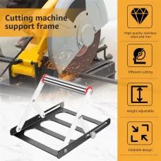 1/2pcs 55-135mm Multifunctional Cutting Machine Material Rack Height Adjustable Tripod Auxiliary Support Bracket