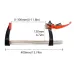 Quick Ratchet Parallel F Clamp Bar Clamp for Woodworking DIY Carpentry Hand Tool Gluing or Fixing Workpieces