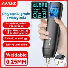 Awithz Portable Battery Spot Welder DIY Mini Welding Machine 18650 Battery Pack Nickel Strip and Nickel Belt Welding Tool