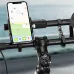 BENGGUO BG-0797 400LM Bicycle Headlight Handlebar Extension Bracket with Phone Holder Type-Charging Waterproof Bike Mount(No Batteries)