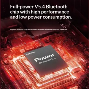 LENOVO EH140 RGB Game Headset Wireless bluetooth Headphone 40mm Speaker 720 Dynamic Spatial Sound ENC Call Noise Cancelling Low Delay Support 3.5mm Audio Headphones