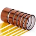 Heat Resistant Polyimide Tape 5/10/20/30/50mm x 33m High Temperature 200C Electrical Insulation No Residue Adhesive Polyimide Film Tape