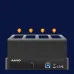 MAIWO USB 3.0 External Hard Drive for PC 4 Bay 2.5 inch 3.5 inch Enclosure Multi-Bay HDD SDD Docking Station Hard Drive Case