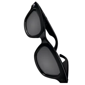 Senbono M01 AI Smart Glasses bluetooth Calling Open Ear Audio 500W Photography Surround-Sound Speakers WiFi-4+bluetooth5.3 Triple Array Microphones Hands-Free AI Voice Assistant for Vlogging Shooting