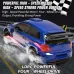 LDRC 2801 RTR 1/28 2.4G 4WD RC Car Drift for POLO R LED Light On-Road Full Proportional Racing Vehicles Models Toys 3.7V 1s Battery
