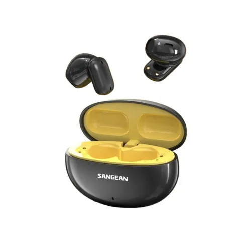 Sangena A16 Wireless Bluetooth V5.4 Earbuds Half-In-Ear EQ Sound Stereo 36H Long Battery Life Low Latency Headphones