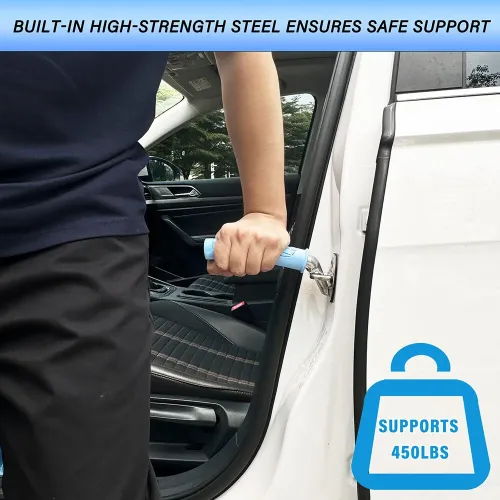 Car Door Handle For Elderly Car Handle Assist Seniors Portable Vehicle Support Handle Easy Sit To Stand Assistance Handicapped Car Door Latch Handle