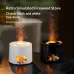 Tevorex Creative Flame Aroma Diffuser & Desktop Humidifier with Colorful Flame Light Aromatherapy for Home & Office