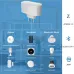 Tuya Smart SmartLife Gateway Zigbe bluetooth Mesh Wireless Socket APP Remote Voice Control with Alexa Smart Home Automation Hub