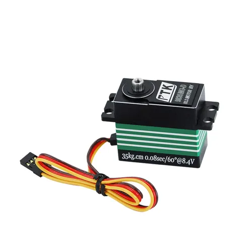 PTK 9835 MG-D 35kg High Torque All-Metal Waterproof Brushless RC Servo for Remote Control Car Model Fixed-Wing Drones