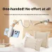 Adjustable Phone Holder Flexible 360 Rotating Long Arm Universal Bedside & Desktop Clip Mount Lazy Bracket for iPhone/Tablet