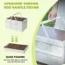 30L Outtdoor Folding Box Storage Box Camping Storage Box Car Trunk Storage Box Wooden Cover Foldable Trunk Storage