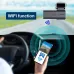 170 HD Dash Cam Dual Lens Smartphone 2K+1080P WiFi  Front and Rear Recording  Parking Monitor