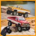 FMS FCX18 Chevrolet K10 RTR 1/18 2.4G 4WD RC Car Rock Crawler Two Speed LED Light Pickup Off Road Climbing Truck Vehicles Models Remote Control Toys